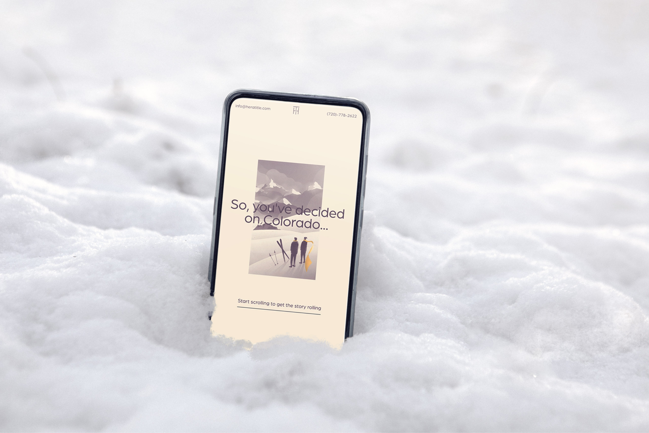 Hera Title Colorado mobile website